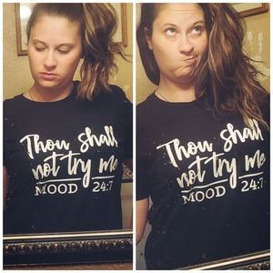 Ťhou shalt not shirt